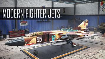 2 Schermata Jet Fighter: Sky Combat 3D