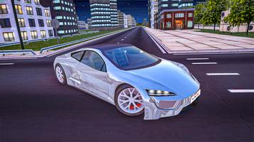 Tesla Racing-Drifting Car game plakat