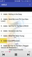 Adele MP3 capture d'écran 1