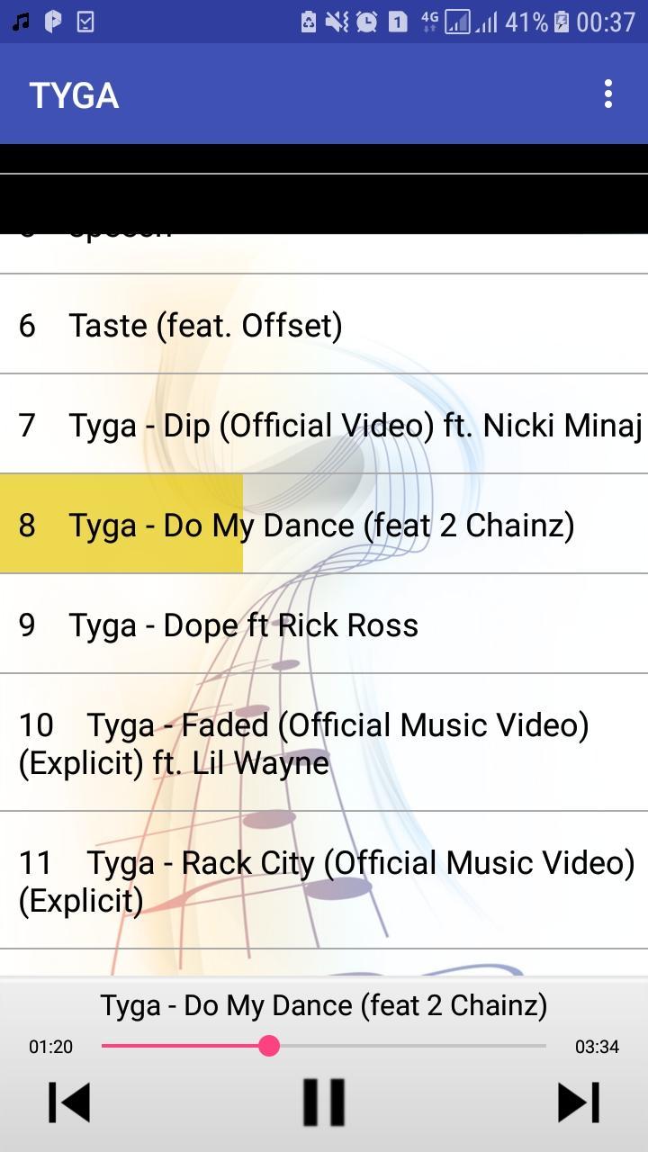 Tyga mp3 songs for Android - APK Download