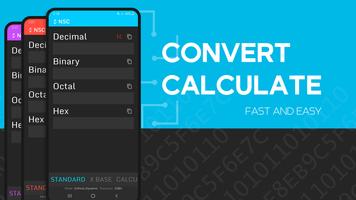 Number System Converter & Calc Cartaz
