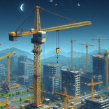 Heavy Tower Crane Simulator