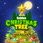 Golden Christmas Tree icône