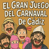 El juego del Carnaval de Cádiz biểu tượng
