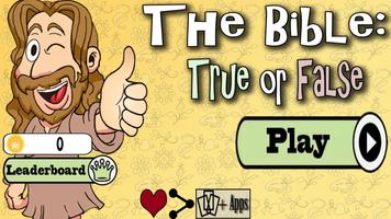 The Bible: True or false poster