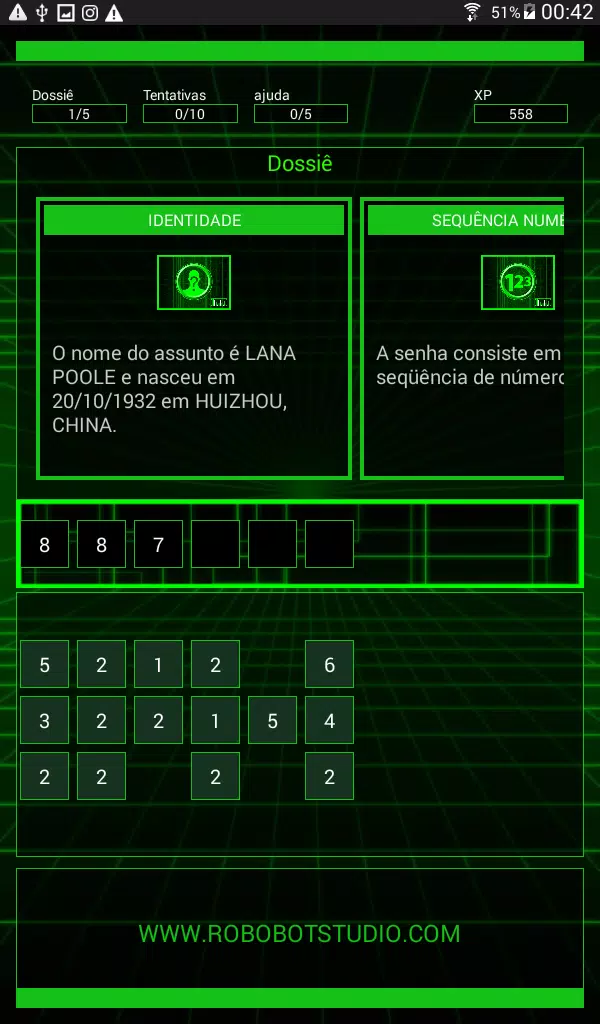 Download do APK de Cyber ​​Hacker Bot: jogo hack para Android