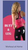 Buttocks workout 30 days Squat poster