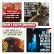 Don't Care Quotes Collection icône