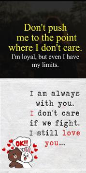 Don T Care Quotes Collection Pour Android Telechargez L Apk