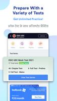 ESIC UDC Prep App : Mock Tests Ekran Görüntüsü 1