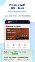 RRB Group D Preparation App capture d'écran 1