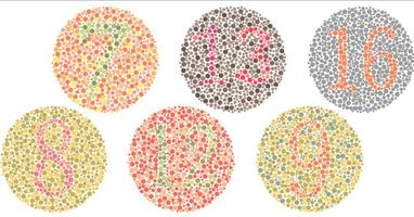 Test: color blind poster