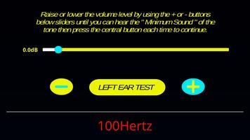 Test My Hearing Affiche