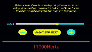 Test My Hearing capture d'écran 1