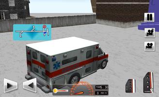 Şehir ambulans kurtarma sürücü Ekran Görüntüsü 3