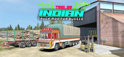 Indian Trailer Truck Mod Affiche