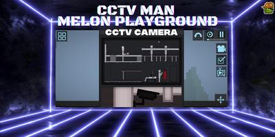CCTV Man Mod Melon Playground imagem de tela 1