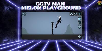 CCTV Man Mod Melon Playground imagem de tela 2