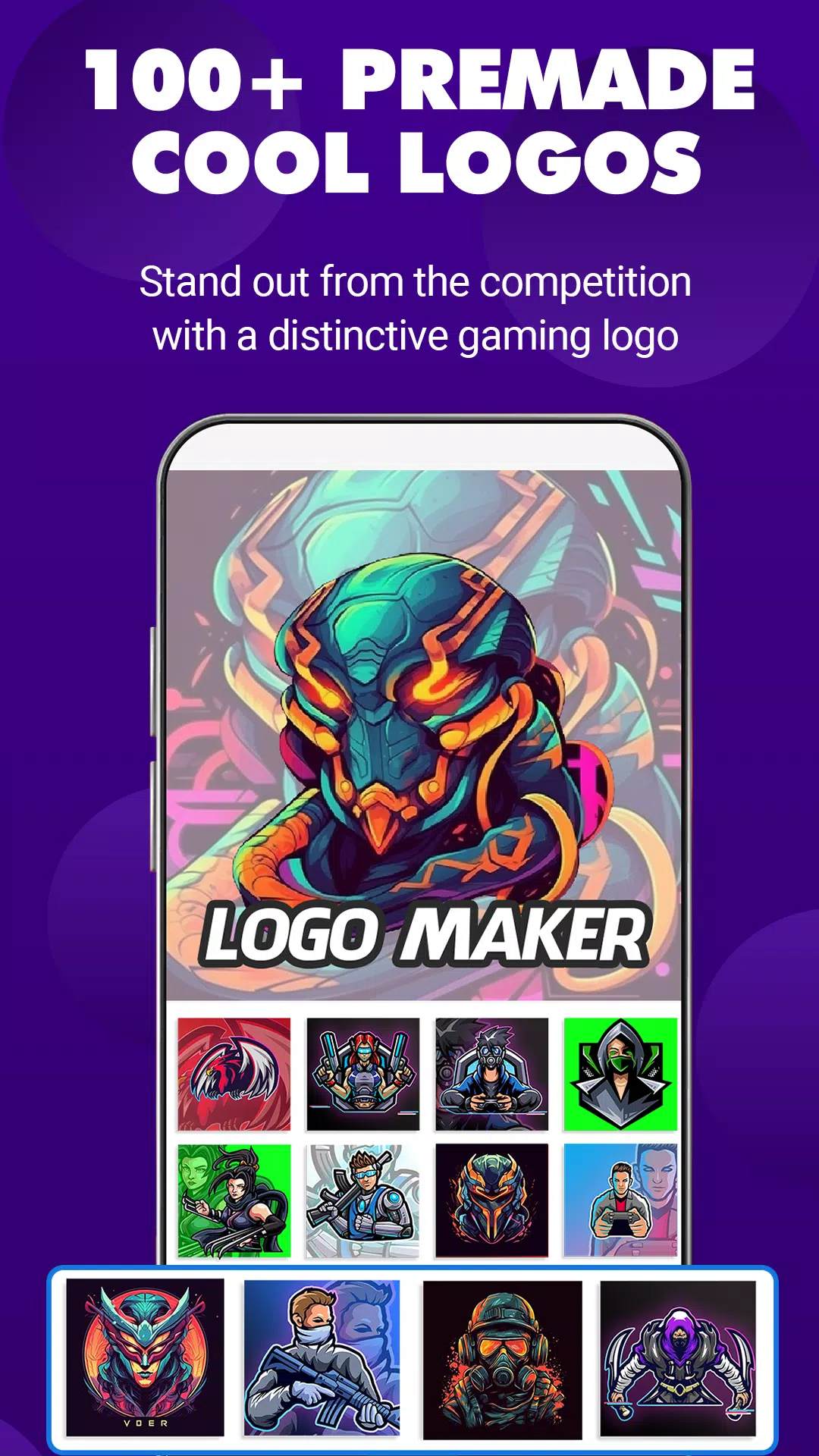 Click to use this template. Gaming Logo Generator Featuring a