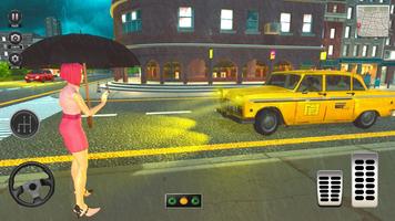 Grand Taxi Driving 3D Game screenshot 2