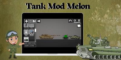 Mod Tank Melon Playground Skin imagem de tela 1