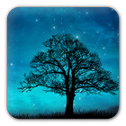 Dream Night Free LiveWallpaper أيقونة