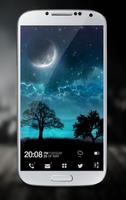 Dream Night Pro Live Wallpaper ภาพหน้าจอ 1