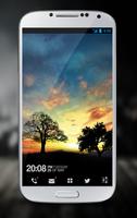 Sunset Hill Free LiveWallpaper پوسٹر