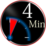 4 Minutes Timer with progress notification