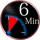 6 Minutes Timer with progress notification