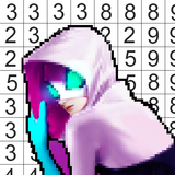 Pixel Coloring: Number Art 2D icône