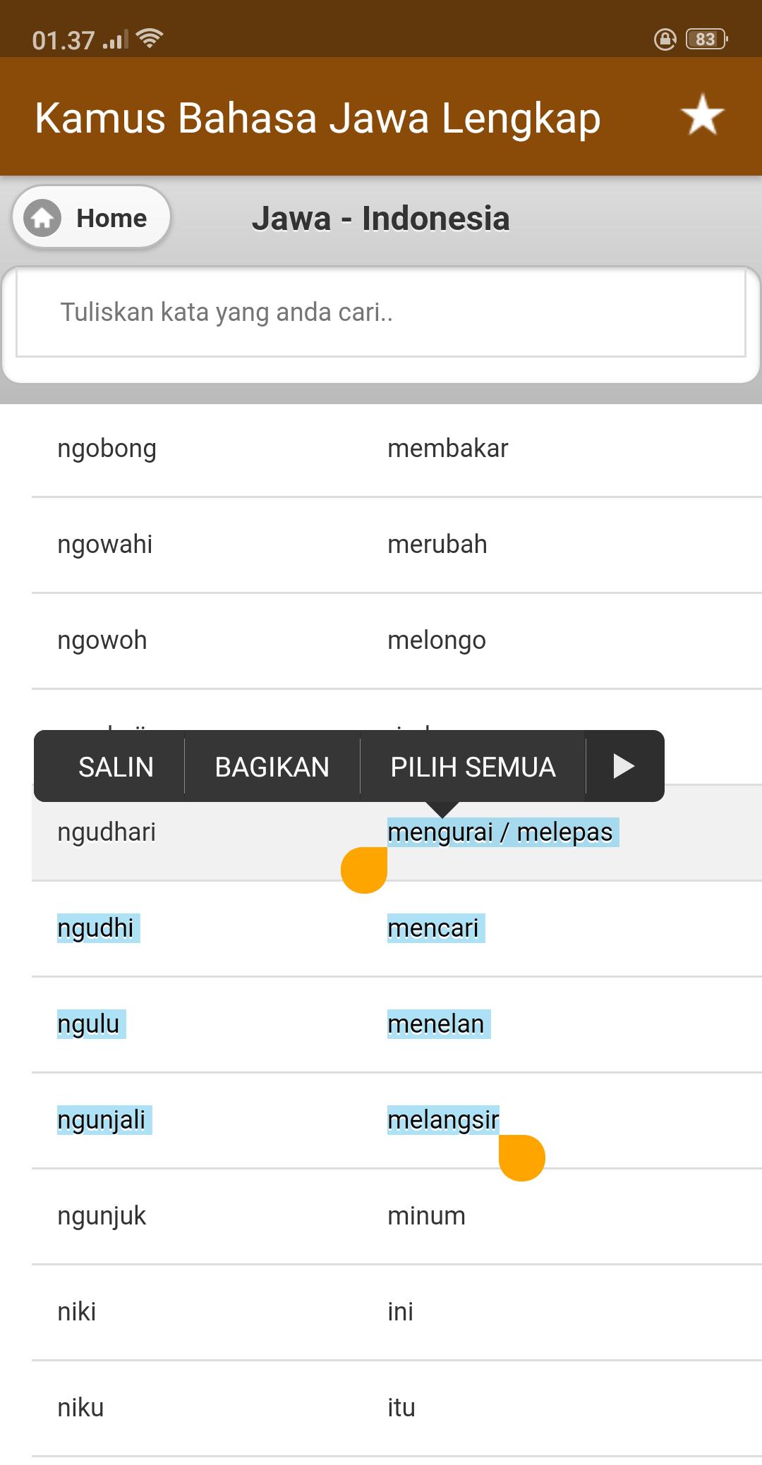 Kamus Bahasa Jawa Lengkap for Android APK Download Kamus Bahasa Jawa Lengkap for Android APK Download