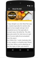 7 Days Weight Loss Diet Meal Plan 海报