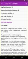 Numerology Calculator تصوير الشاشة 1