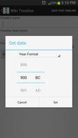 Wiki Timeline اسکرین شاٹ 3