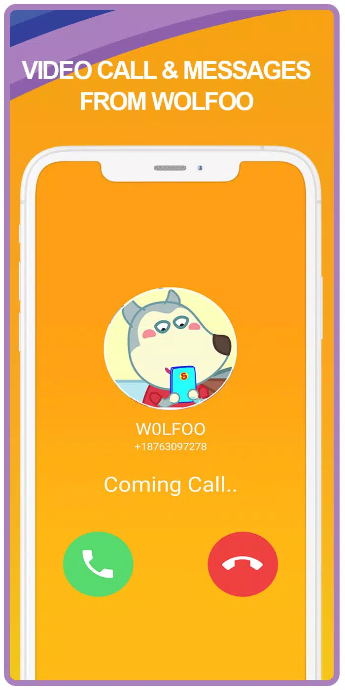 Wolfoo family and Jenny Fake call APK pour Android Télécharger