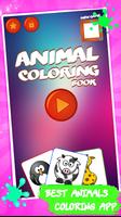 Animal Coloring Book Plakat