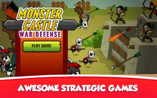 Monster Castle War Defense Affiche