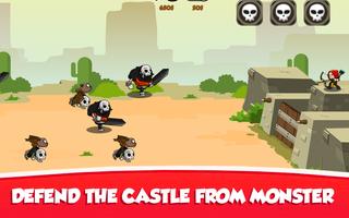 Monster Castle War Defense 스크린샷 1