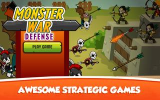 Monster War Defense Affiche