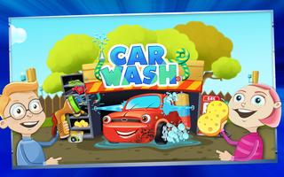 Smart Car Wash Salon Cartaz
