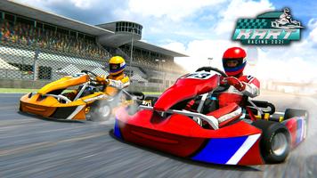 क्रेजी गो-कार्ट कार रेसिंग गेम स्क्रीनशॉट 1