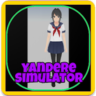 (YANDERE) High School tips Simulator - School Girl icône