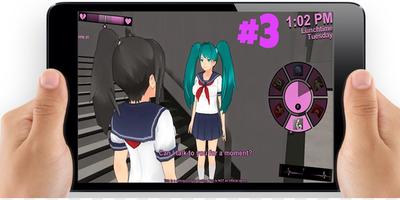 (YANDERE) High School tips Simulator - School Girl capture d'écran 1