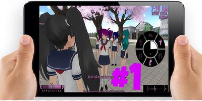 (YANDERE) High School tips Simulator - School Girl capture d'écran 2