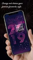 New Year 2019 Live Wallpaper - New Year Theme syot layar 2