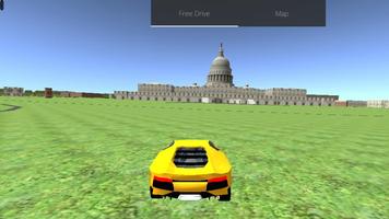 Washington D.C. Driving Simula Plakat