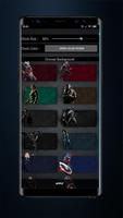 Superheroes Clock Widget 截圖 2