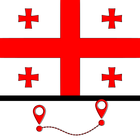 Map Info Georgia ikona