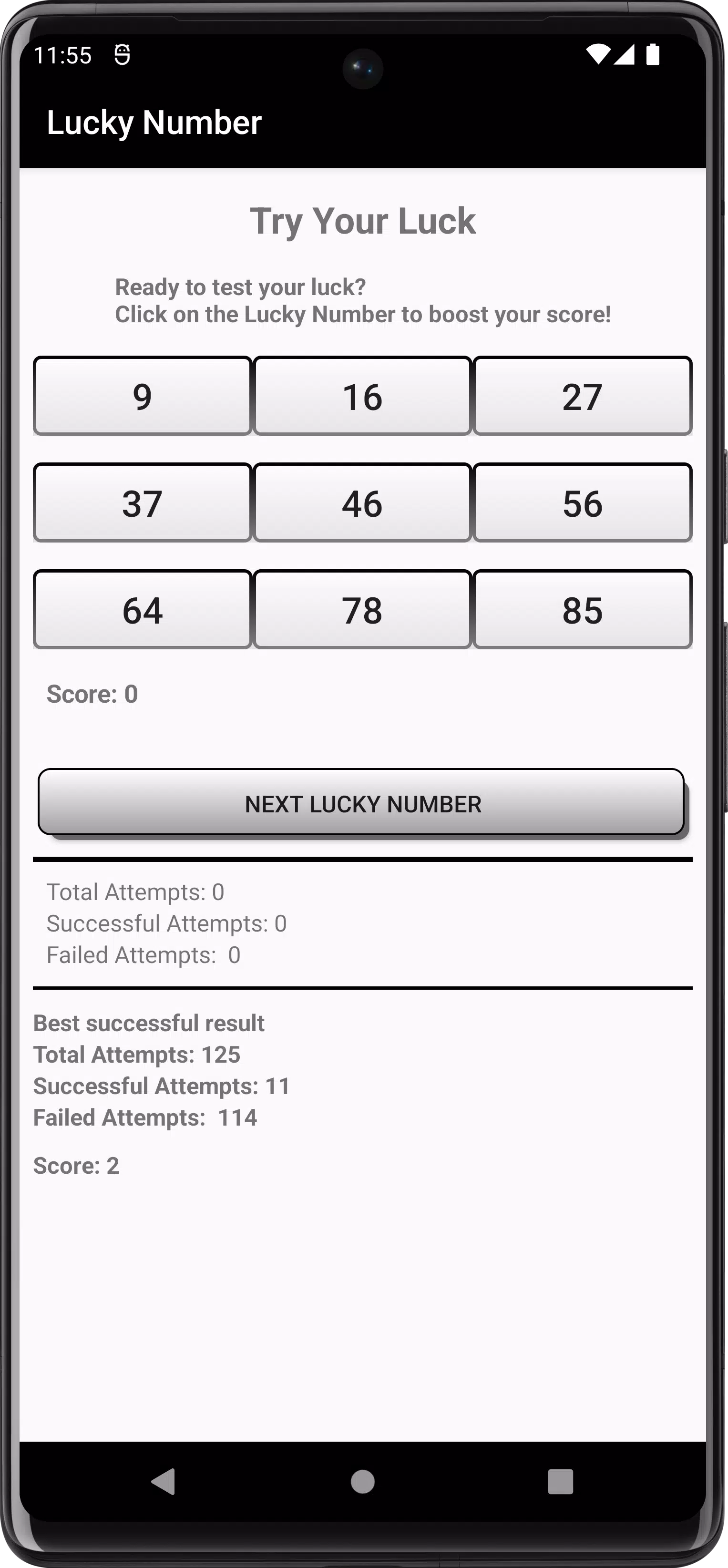 Lucky Number Lucky Number